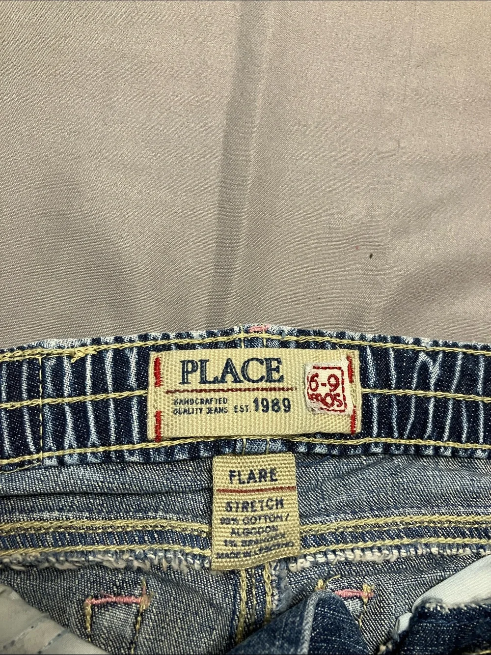 The Children's Place Blue Kids Denim Jeans with Faded Wash